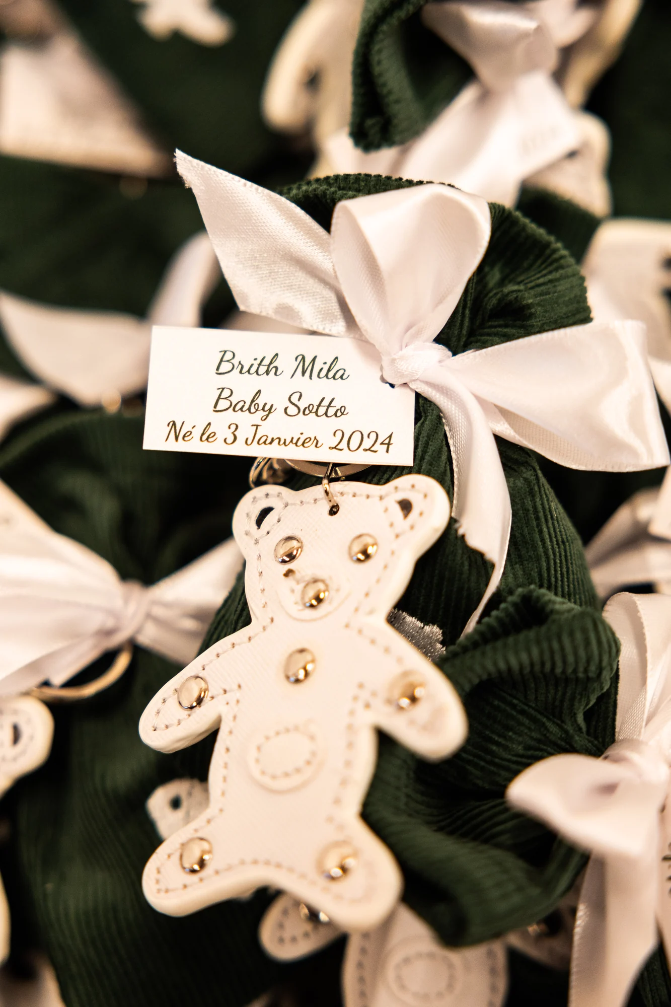 Les cadeaux pour les invités